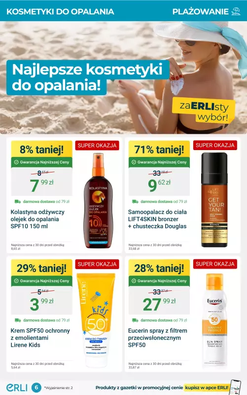 Erli - gazetka promocyjna Gazetka od poniedziałku 07.07 do niedzieli 20.07 - strona 6