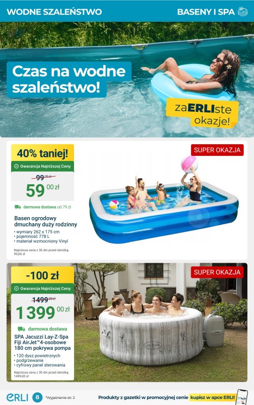 Erli - gazetka promocyjna Gazetka od poniedziałku 07.07 do niedzieli 20.07 - strona 8