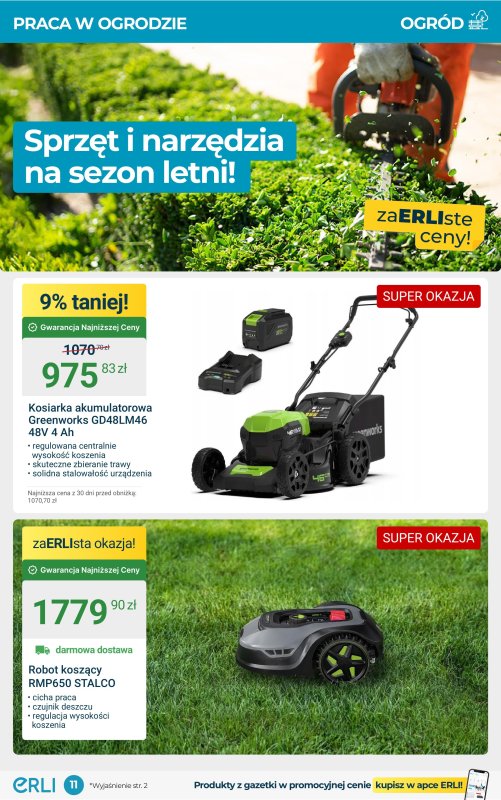 Erli - gazetka promocyjna Gazetka od środy 09.07 do niedzieli 20.07 - strona 11