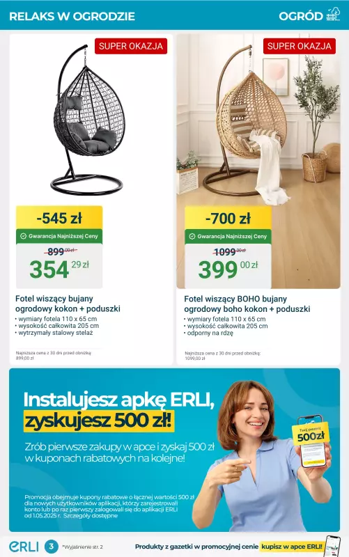 Erli - gazetka promocyjna Gazetka od środy 09.07 do niedzieli 20.07 - strona 3
