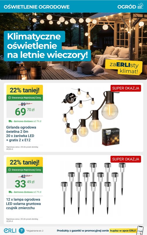 Erli - gazetka promocyjna Gazetka od środy 09.07 do niedzieli 20.07 - strona 7