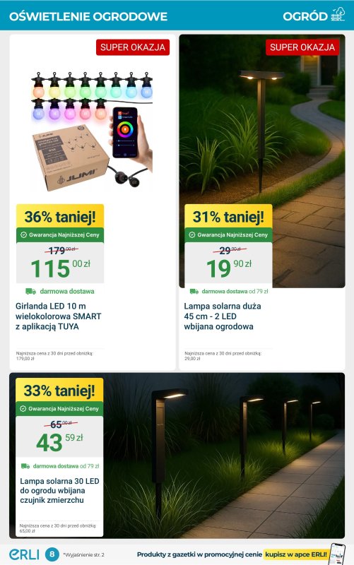 Erli - gazetka promocyjna Gazetka od środy 09.07 do niedzieli 20.07 - strona 8