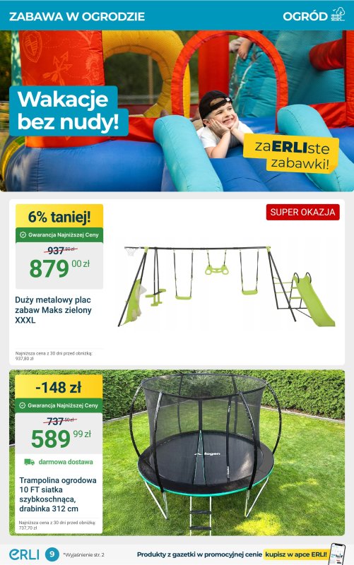 Erli - gazetka promocyjna Gazetka od środy 09.07 do niedzieli 20.07 - strona 9