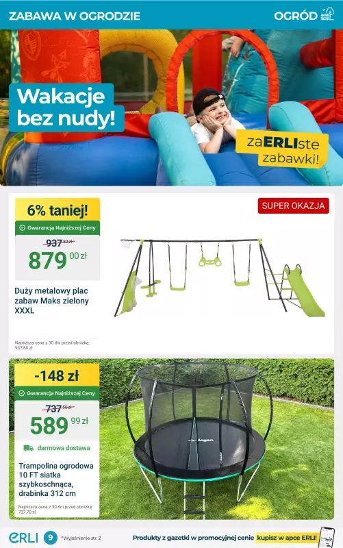 Erli - gazetka promocyjna Gazetka od środy 09.07 do niedzieli 20.07 - strona 9