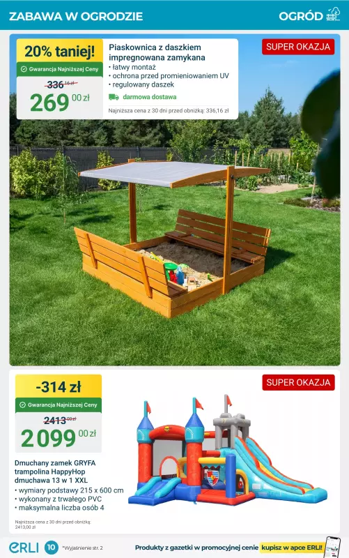 Erli - gazetka promocyjna Gazetka od środy 09.07 do niedzieli 20.07 - strona 10