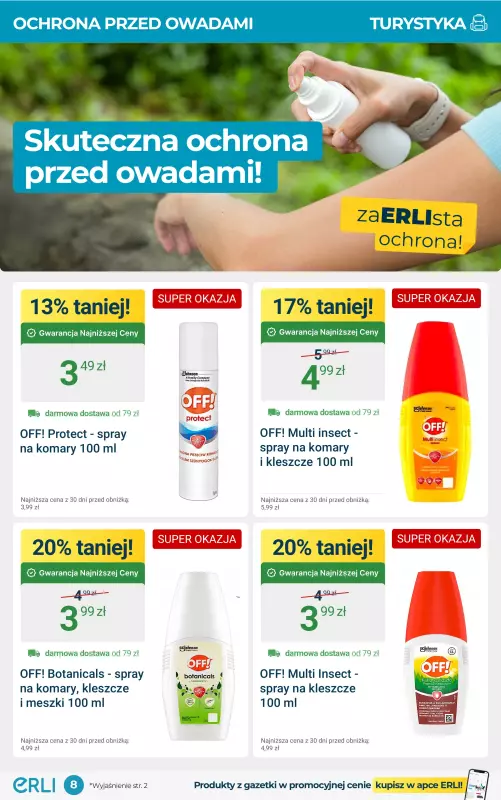 Erli - gazetka promocyjna Gazetka od piątku 11.07 do niedzieli 20.07 - strona 8