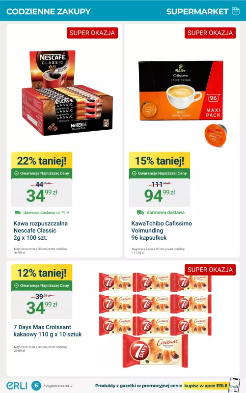 Erli - gazetka promocyjna Gazetka od piątku 11.07 do niedzieli 20.07 - strona 6