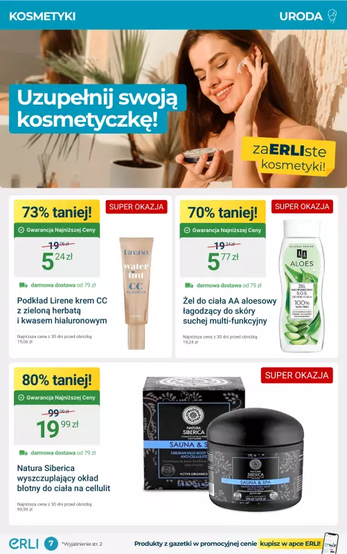 Erli - gazetka promocyjna Gazetka od piątku 11.07 do niedzieli 20.07 - strona 7