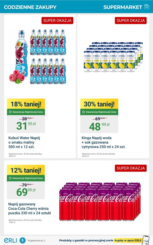 Erli - gazetka promocyjna Gazetka od piątku 11.07 do niedzieli 20.07 - strona 5
