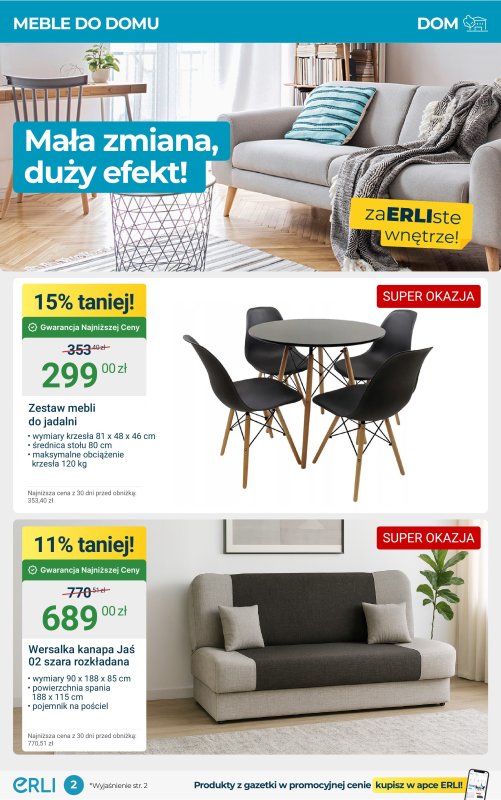 Erli - gazetka promocyjna Gazetka od wtorku 15.07 do niedzieli 20.07 - strona 2