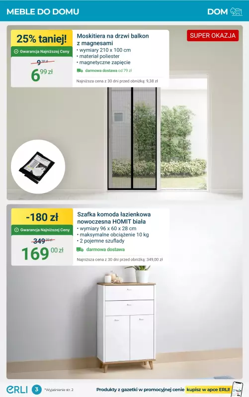 Erli - gazetka promocyjna Gazetka od wtorku 15.07 do niedzieli 20.07 - strona 3