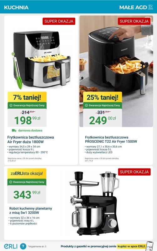 Erli - gazetka promocyjna Gazetka od wtorku 15.07 do niedzieli 20.07 - strona 7