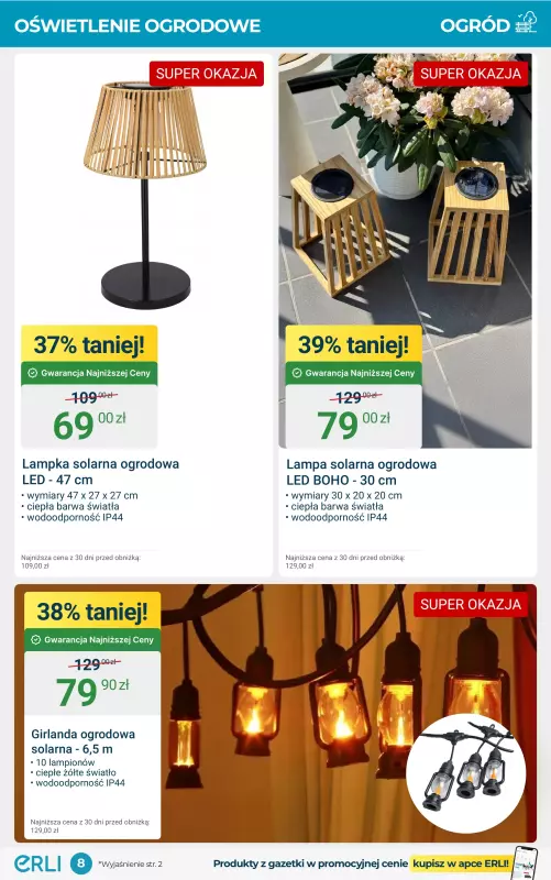 Erli - gazetka promocyjna Letnie HITY z Gwarancją Najniższej Ceny! od poniedziałku 21.07 do niedzieli 03.08 - strona 8