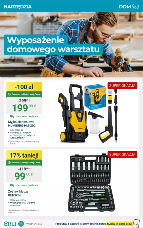Erli - gazetka promocyjna Gazetka od piątku 25.07 do niedzieli 03.08 - strona 14