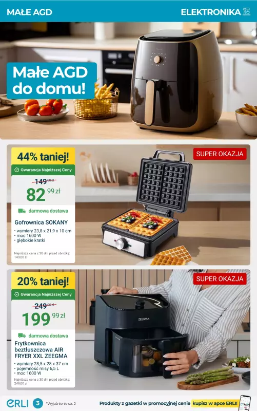 Erli - gazetka promocyjna Gazetka od poniedziałku 28.07 do niedzieli 03.08 - strona 3