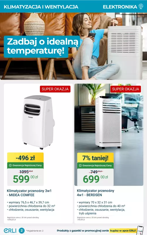 Erli - gazetka promocyjna Gazetka od poniedziałku 28.07 do niedzieli 03.08 - strona 2