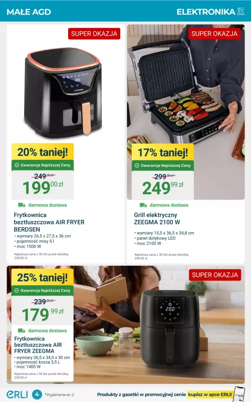 Erli - gazetka promocyjna Gazetka od poniedziałku 28.07 do niedzieli 03.08 - strona 4