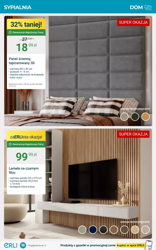 Erli - gazetka promocyjna Wakacyjne okazje na ERLI! od poniedziałku 04.08 do niedzieli 17.08 - strona 18
