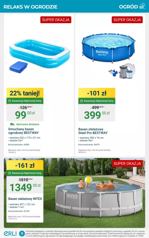 Erli - gazetka promocyjna Bestsellery do ogrodu i warsztatu!   - strona 3