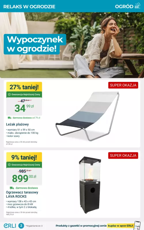 Erli - gazetka promocyjna Bestsellery do ogrodu i warsztatu!   - strona 2