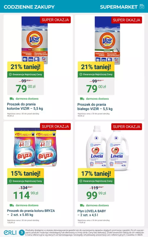 Erli - gazetka promocyjna Bestsellery do Twojego domu!   - strona 3