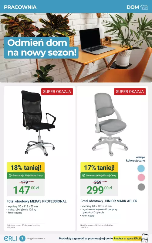 Erli - gazetka promocyjna Meble i AGD w supercenach!   - strona 2