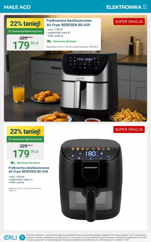 Erli - gazetka promocyjna Małe AGD i Elektronika – taniej!   - strona 3