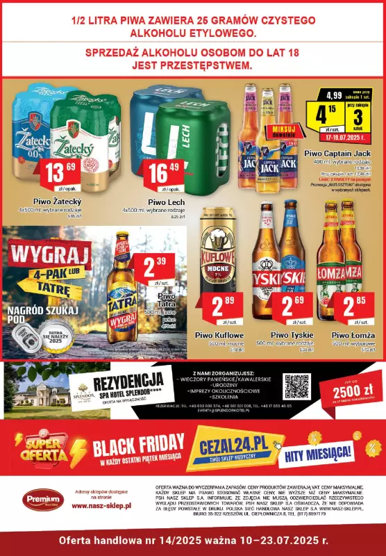 Premium - gazetka promocyjna Gazetka Premium od czwartku 10.07 do środy 23.07 - strona 6