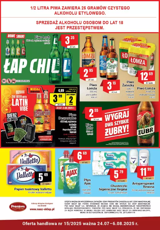 Premium - gazetka promocyjna Gazetka Market Plus od czwartku 24.07 do środy 06.08 - strona 6