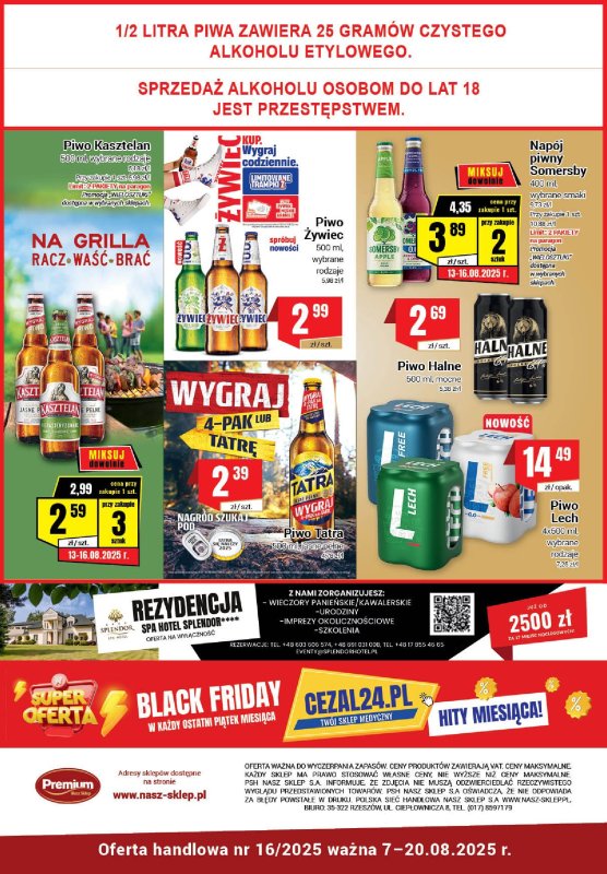 Premium - gazetka promocyjna Gazetka Premium od czwartku 07.08 do środy 20.08 - strona 6