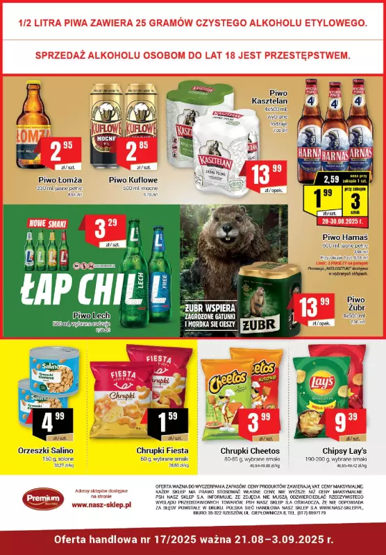 Premium - gazetka promocyjna Gazetka Premium od czwartku 21.08 do środy 03.09 - strona 6