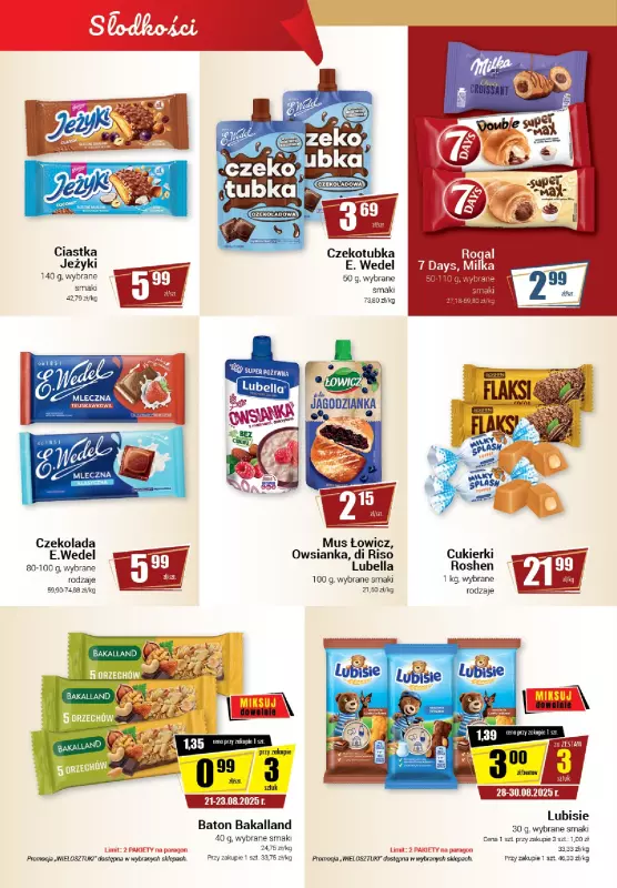 Premium - gazetka promocyjna Gazetka Premium Market Plus od czwartku 21.08 do środy 03.09 - strona 6