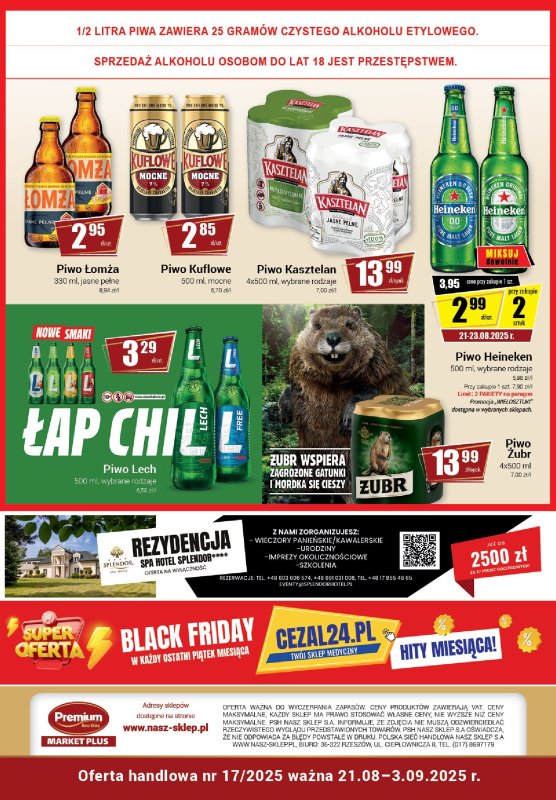 Premium - gazetka promocyjna Gazetka Premium Market Plus od czwartku 21.08 do środy 03.09 - strona 8