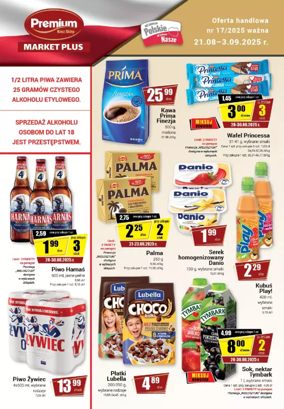 Premium - gazetka promocyjna Gazetka Premium Market Plus  