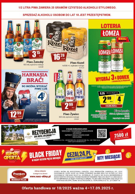 Premium - gazetka promocyjna Gazetka Premium Market Plus od czwartku 04.09 do środy 17.09 - strona 8