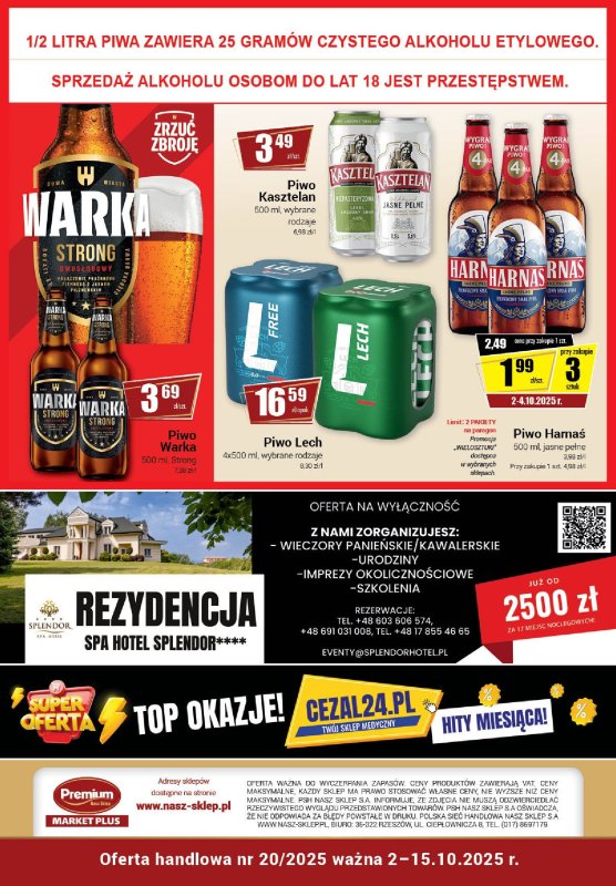 Premium - gazetka promocyjna Gazetka Premium Market Plus od czwartku 02.10 do środy 15.10 - strona 8