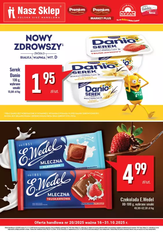 Premium - gazetka promocyjna Plakat Premium Market Plus od czwartku 16.10 do piątku 31.10