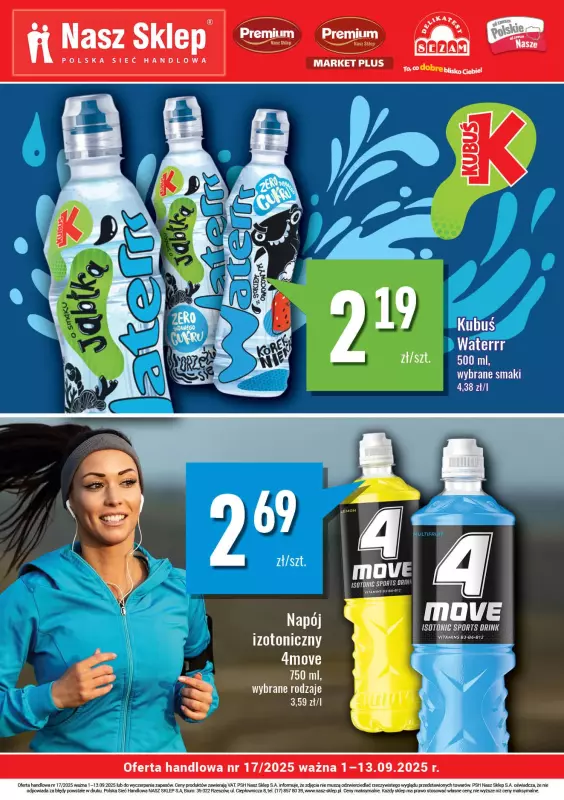 Delikatesy Sezam - gazetka promocyjna Billboard od poniedziałku 01.09 do soboty 13.09