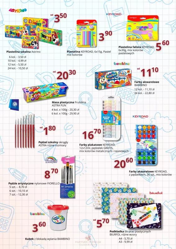 Partner Premium - gazetka promocyjna Back to School - Wyprawka Szkolna od piątku 01.08 do soboty 06.09 - strona 7