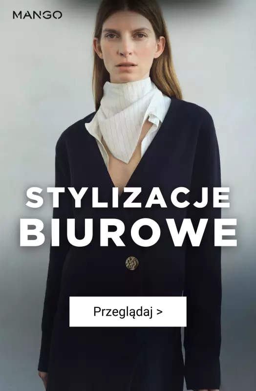 Mango - gazetka promocyjna Damskie stylizacje biurowe od środy 03.09 