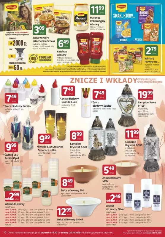 Marketvita - gazetka promocyjna Gazetka od czwartku 16.10 do soboty 25.10 - strona 6