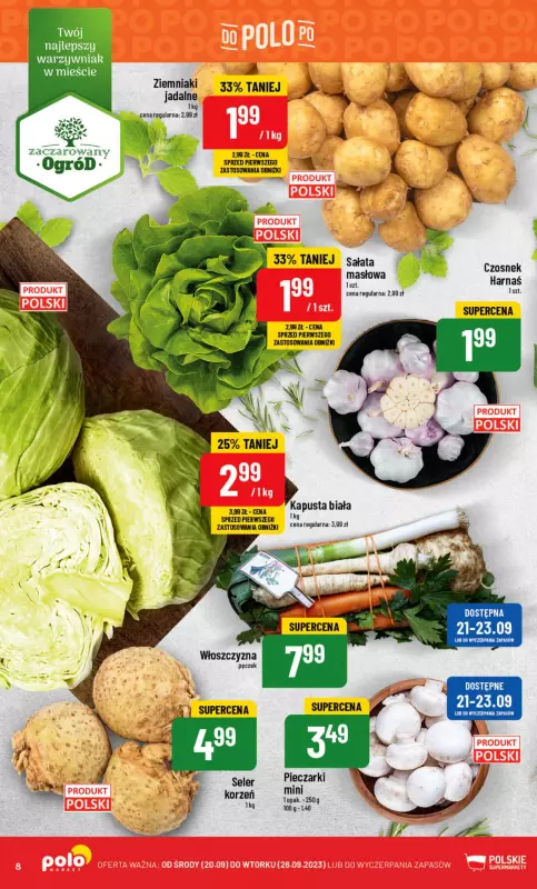 POLOmarket - gazetka promocyjna Gazetka od środy 20.09 do wtorku 26.09 - strona 8