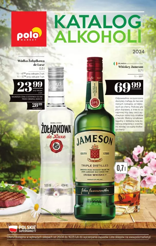 POLOmarket - gazetka promocyjna Katalog alkoholi  do czwartku 16.05