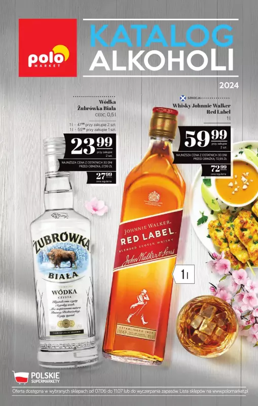 POLOmarket - gazetka promocyjna Katalog alkoholi 2024  do czwartku 11.07