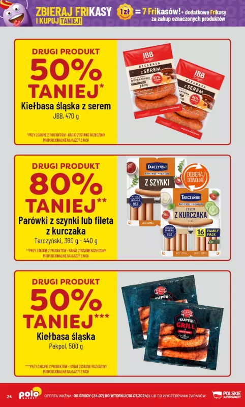 POLOmarket - gazetka promocyjna Gazetka od środy 24.07 do wtorku 30.07 - strona 24