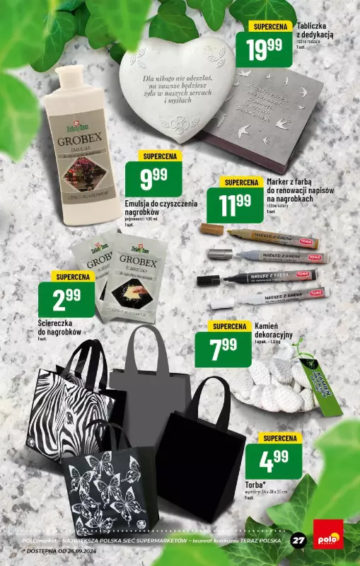 POLOmarket - gazetka promocyjna KATALOG - RADOŚĆ JESIENI od piątku 13.09 do czwartku 07.11 - strona 27