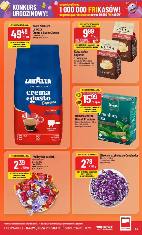 POLOmarket - gazetka promocyjna Gazetka od środy 09.10 do wtorku 15.10 - strona 65