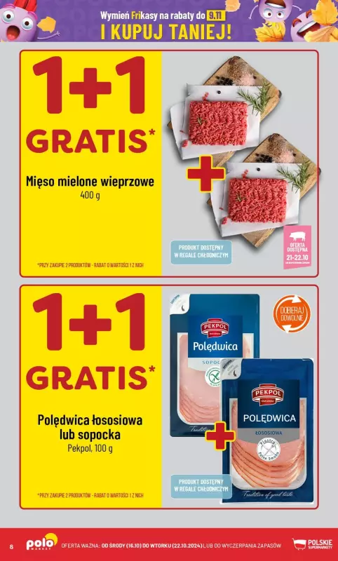 POLOmarket - gazetka promocyjna Gazetka od środy 16.10 do wtorku 22.10 - strona 8