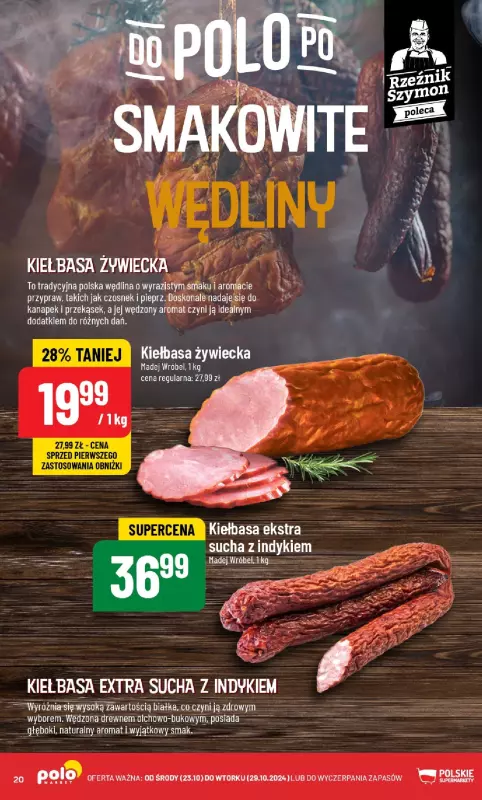 POLOmarket - gazetka promocyjna Gazetka od środy 23.10 do wtorku 29.10 - strona 20