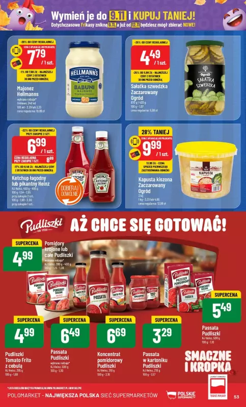 POLOmarket - gazetka promocyjna Gazetka od środy 30.10 do wtorku 05.11 - strona 53